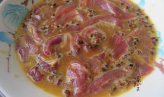 酥肉的制作方法与配料