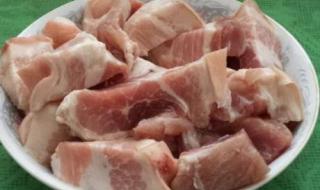 酥肉的制作方法与配料
